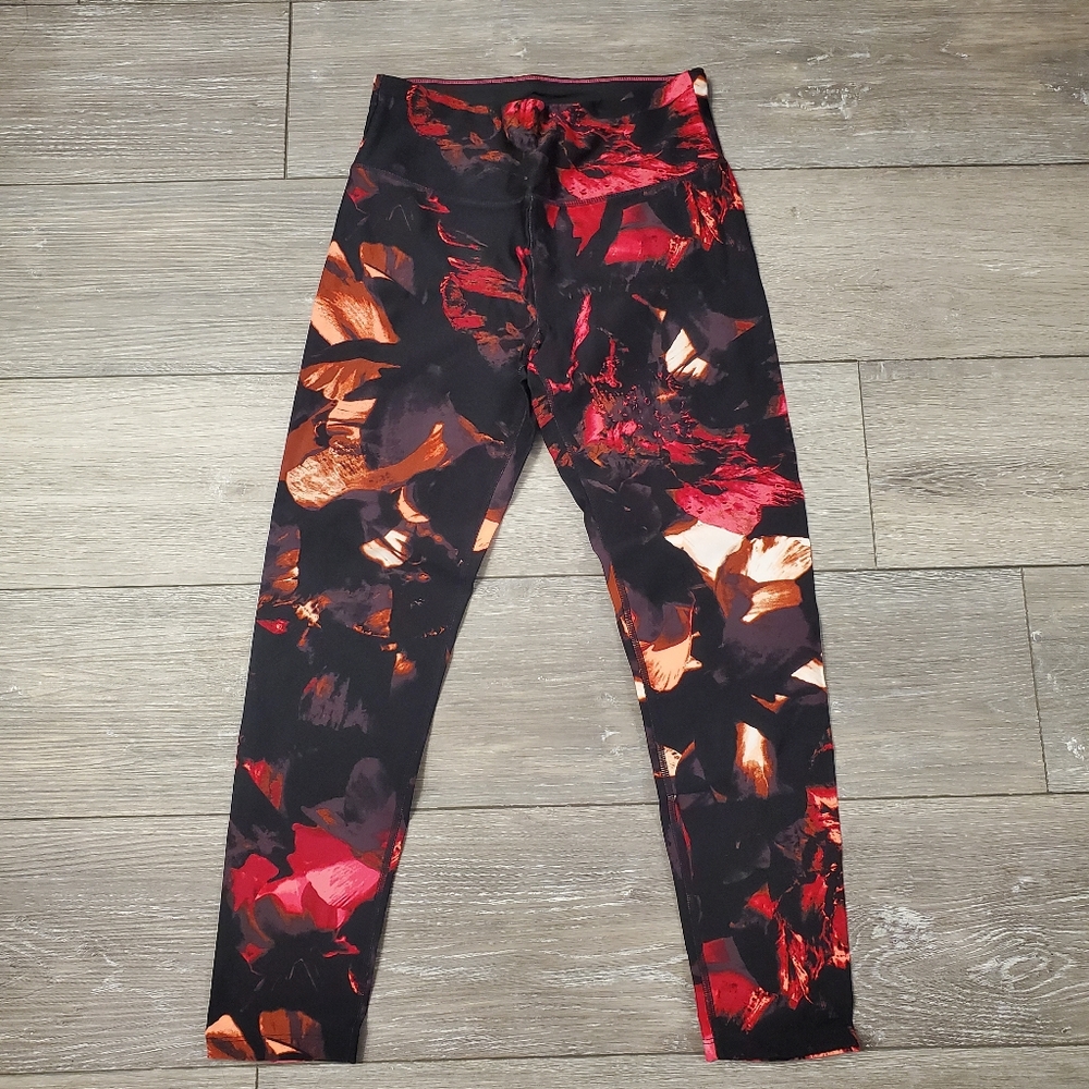 Calvin Klein Performance Leggings. SMALL. Floral.